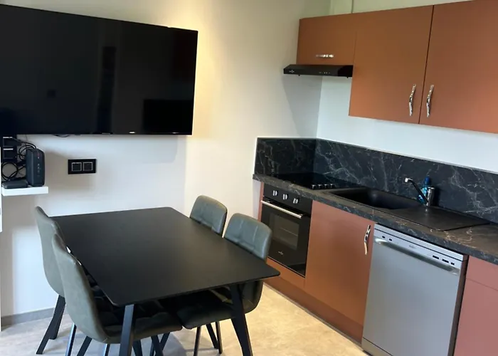 Apartment T2, Neuf, Climatise Avec Terrrasse *